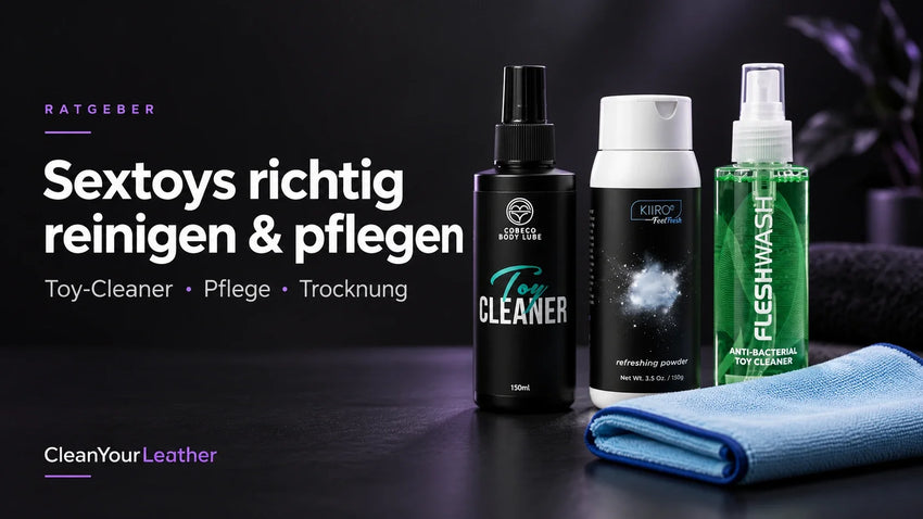 Sextoys richtig reinigen und pflegen: Der große Ratgeber