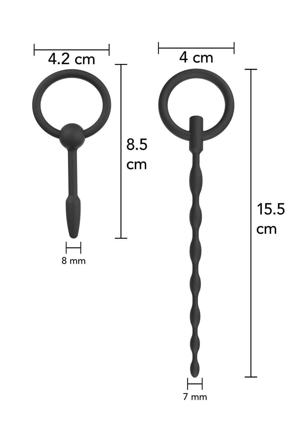 Hidden Desire - Penis Plug Set S