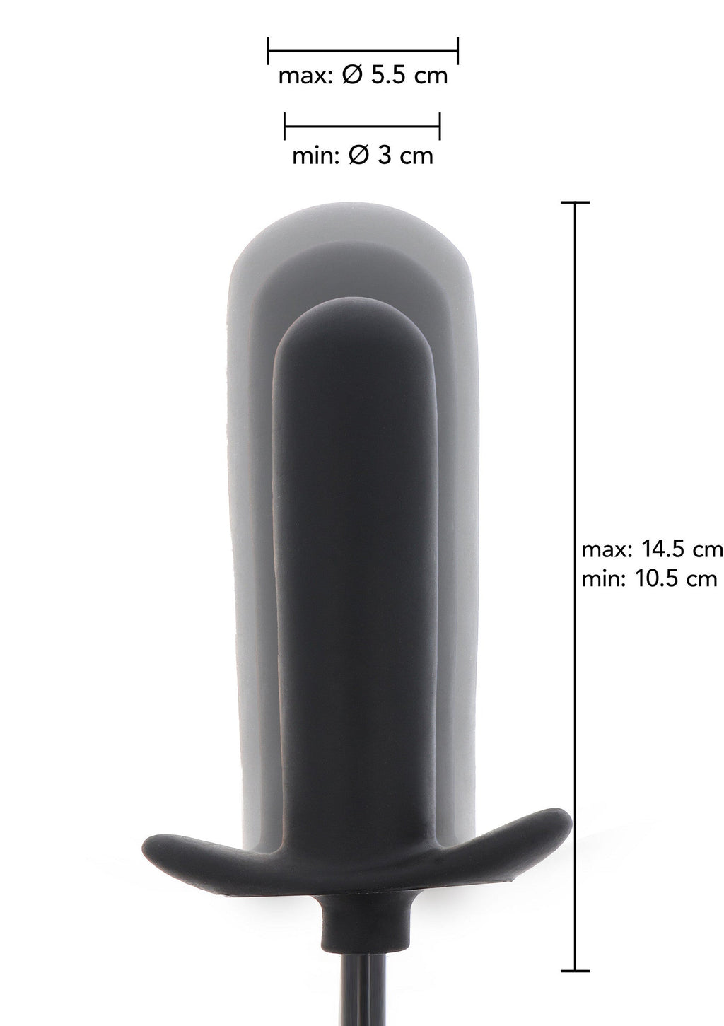 Hidden Desire - Smooth Pump Dildo