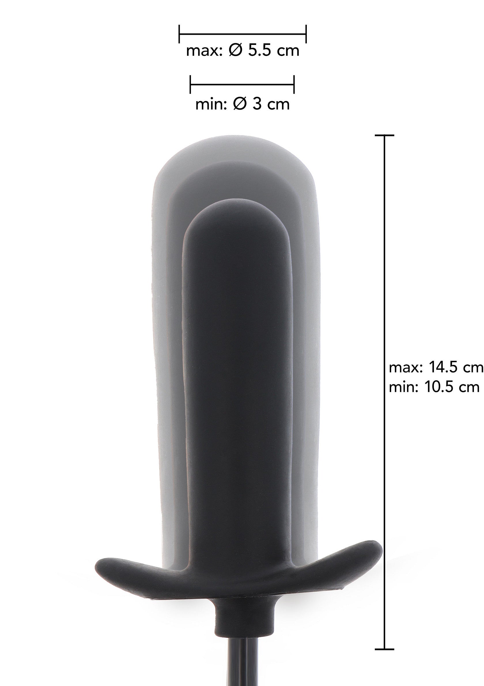 Hidden Desire - Smooth Pump Dildo