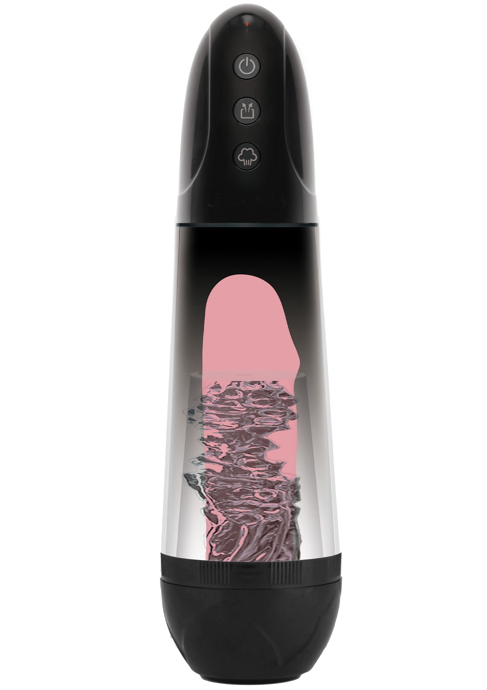 Hidden Desire - Automatic Magnifying Sleeve Penis Pumpe Schwarz