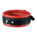 XX-DREAMSTOYS - Leder-Halsfessel rot/schwarz