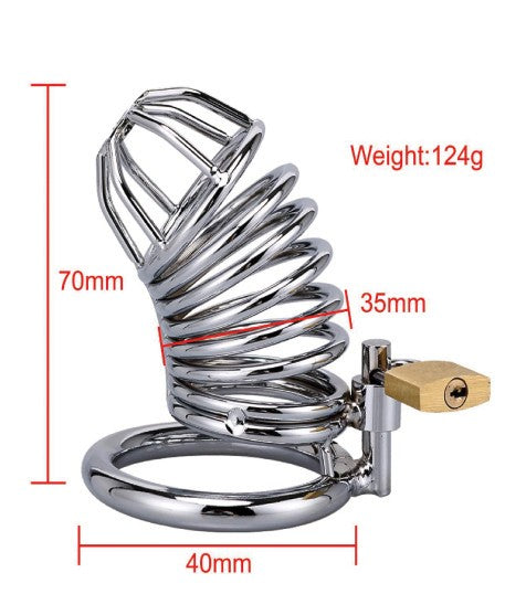 XX-DREAMTOYS - Metal Cock Cage Snake
