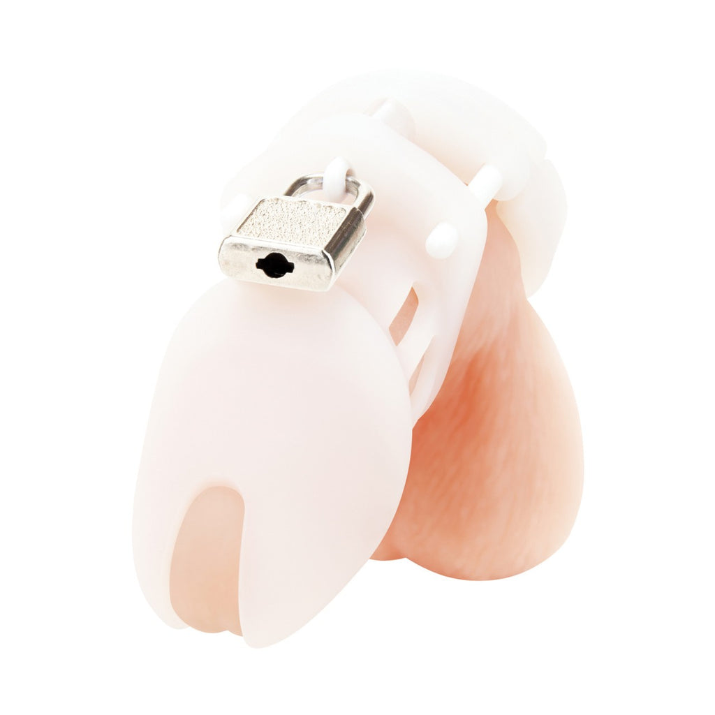 BLUE LINE - Silicone Chastity Cage