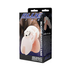 BLUE LINE - Silicone Chastity Cage
