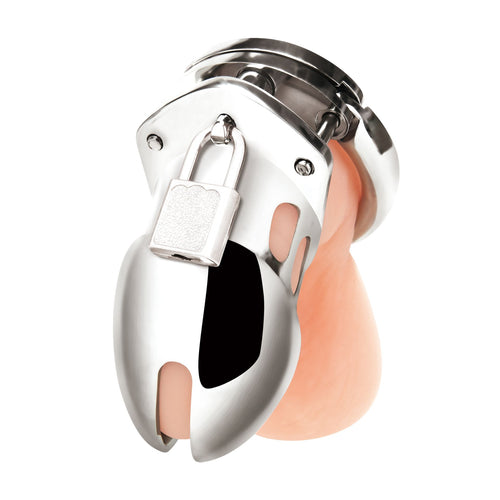 BLUE LINE - Cock Humiliation Chastity Cage