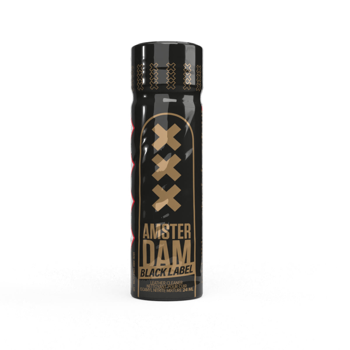 XXX Amsterdam Black Label Slim Bottle 24ml (Isoamyl Nitrite Mixture)
