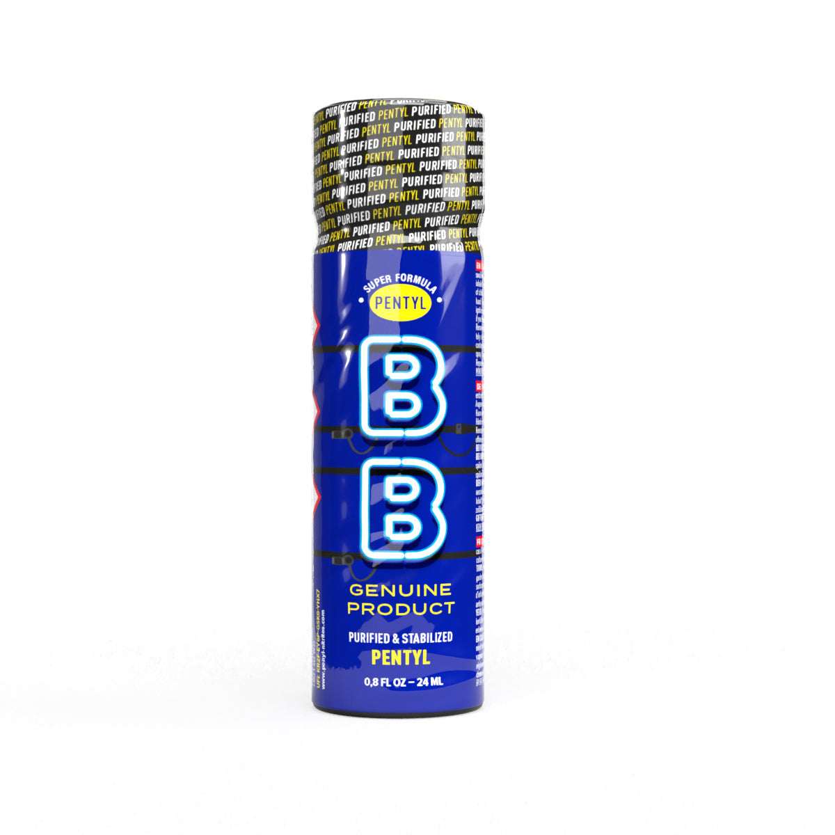 BB Genuine 24ml Slim Bottle Purified & Stabilized (Pentyl Nitrite Mixture)