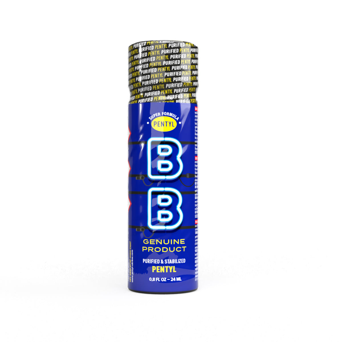 BB Genuine 24ml Slim Bottle Purified & Stabilized (Pentyl Nitrite Mixture)