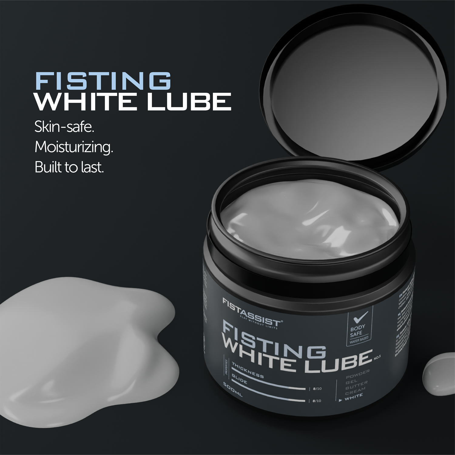Fist Assist - Fisting White Lube