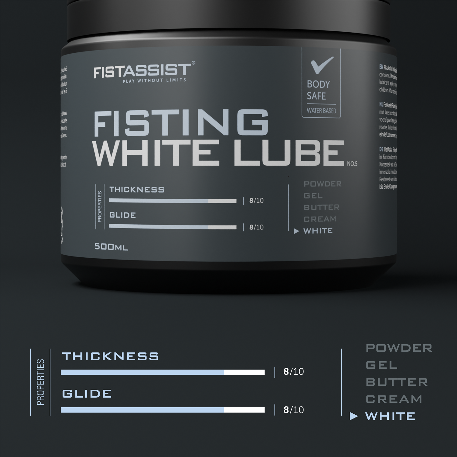 Fist Assist - Fisting White Lube