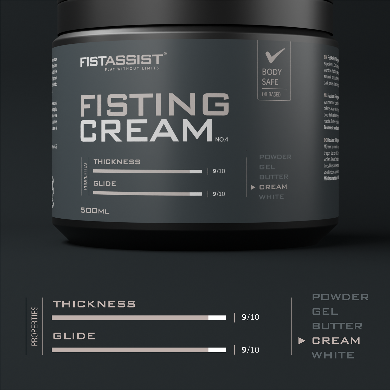 Fist Assist - Fisting Cream