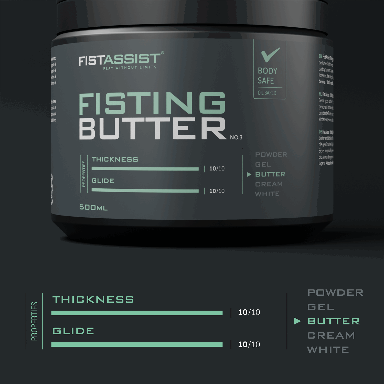 Fist Assist - Fisting Butter