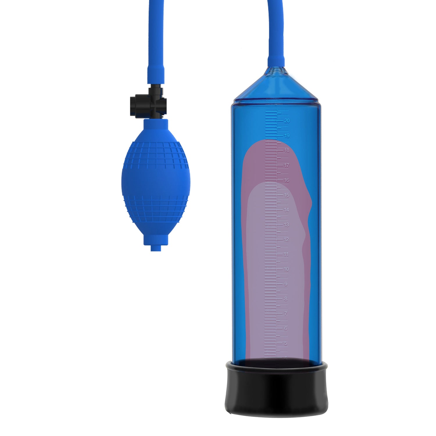 Hidden Desire - Starter Penis Pumpe Blau