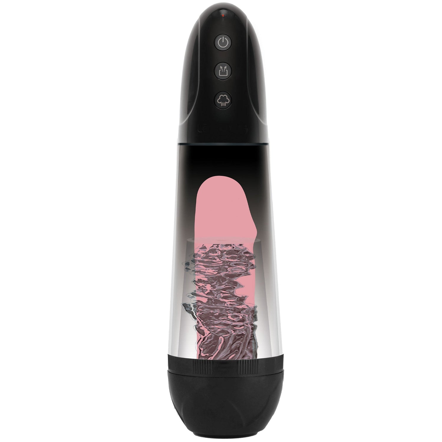 Hidden Desire - Automatic Magnifying Sleeve Penis Pumpe Schwarz