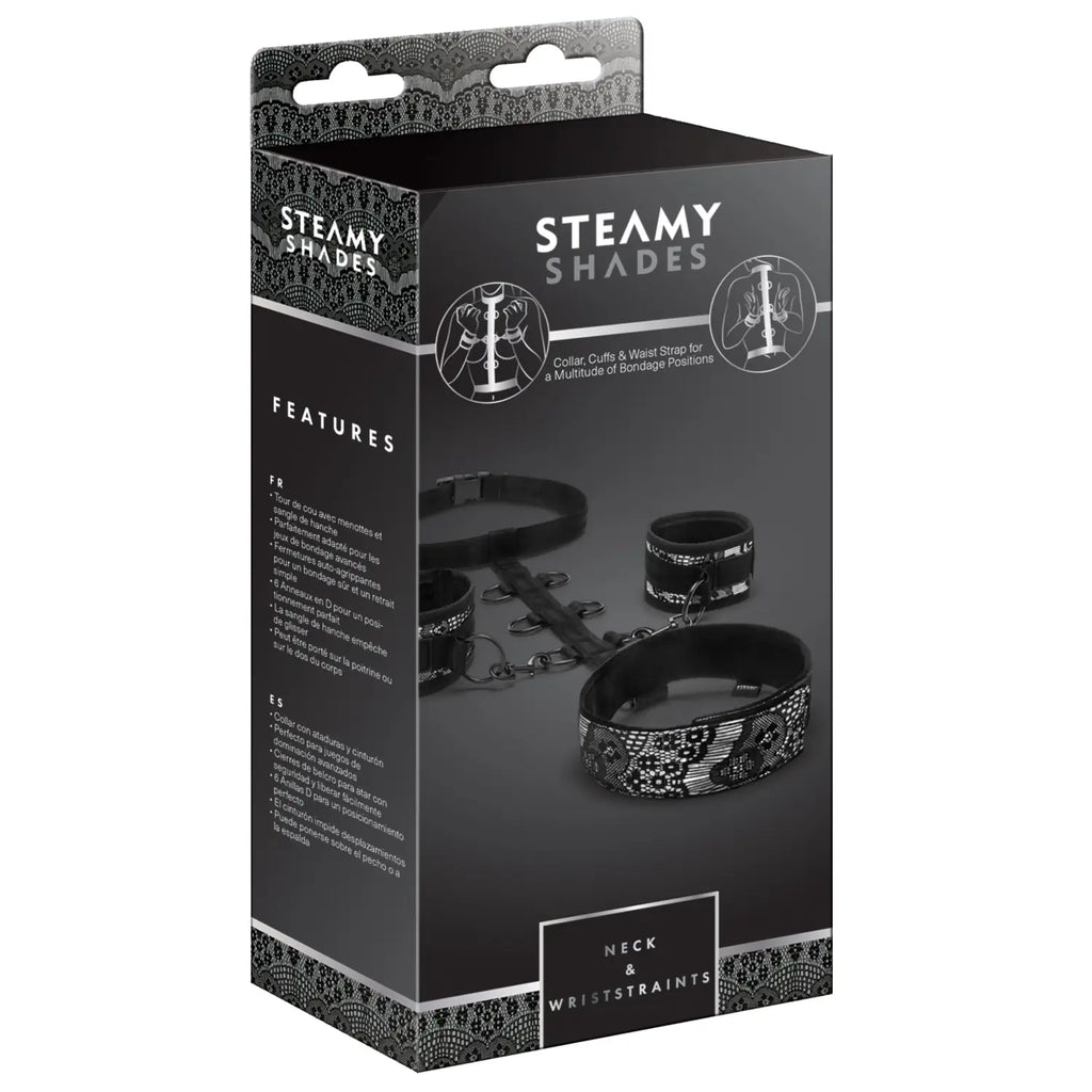 STEAMY SHADES - Hals- & Handfesseln