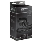 STEAMY SHADES - Halsband mit Leine & Nippelklammern