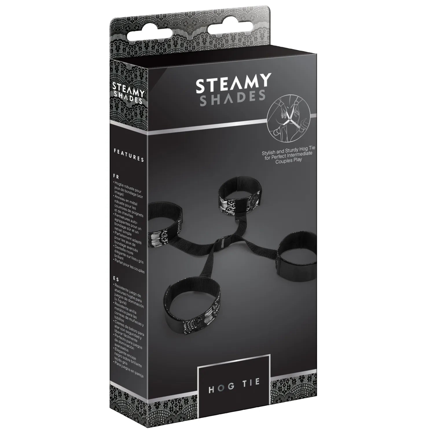 STEAMY SHADES - Hog-Tie-Fesseln