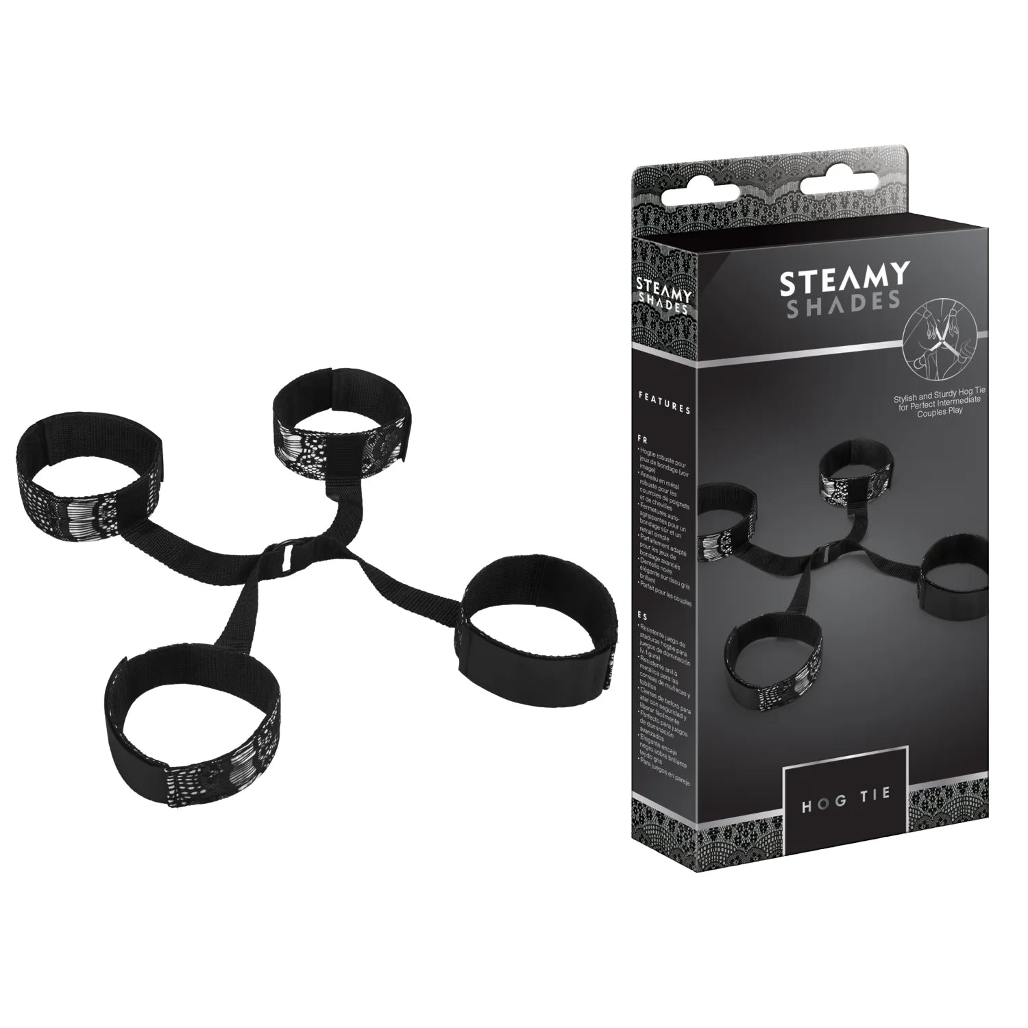 STEAMY SHADES - Hog-Tie-Fesseln