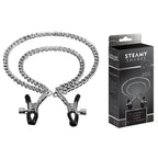 STEAMY SHADES - Nippelklammern mit Doppelkette