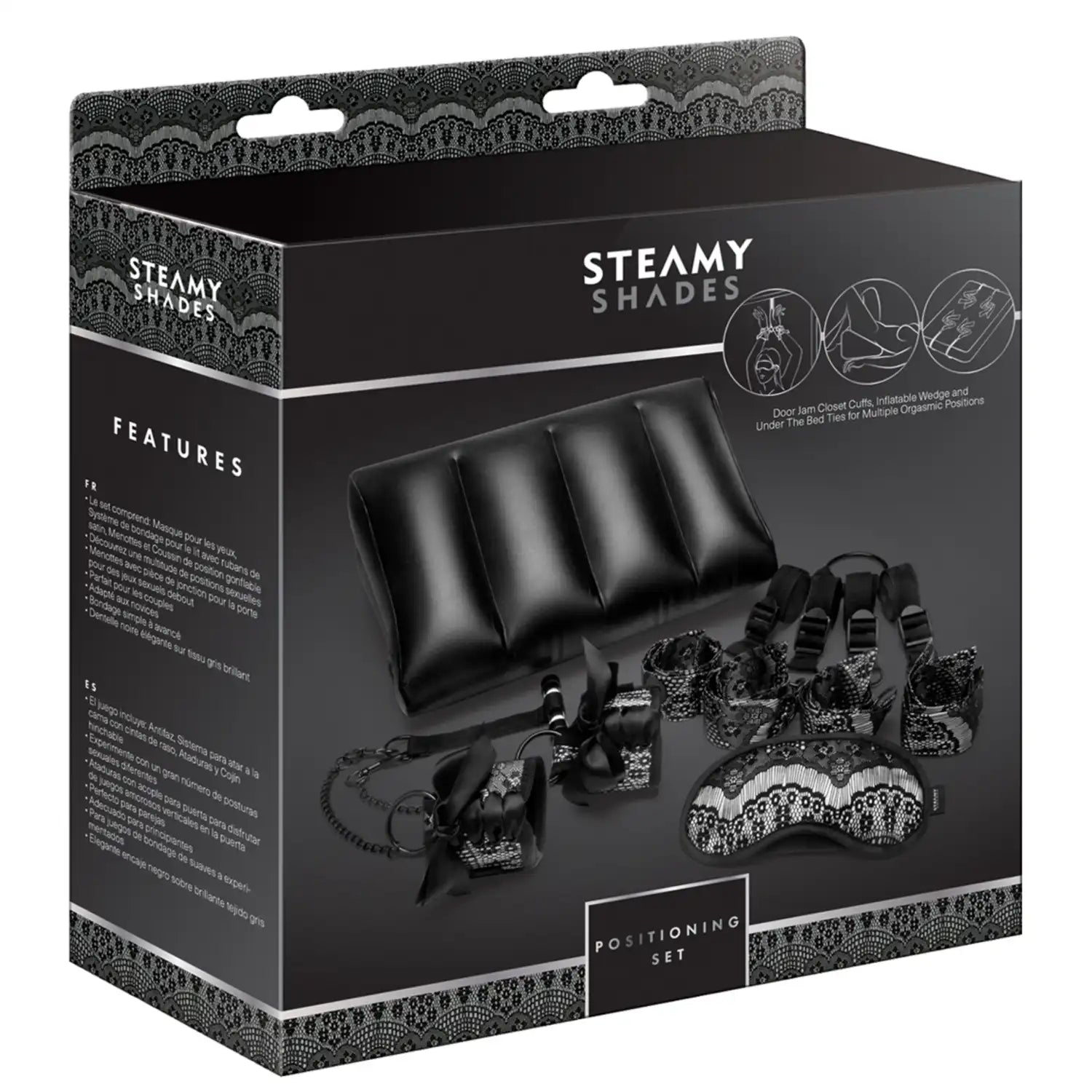 STEAMY SHADES - Positionierungs-Set