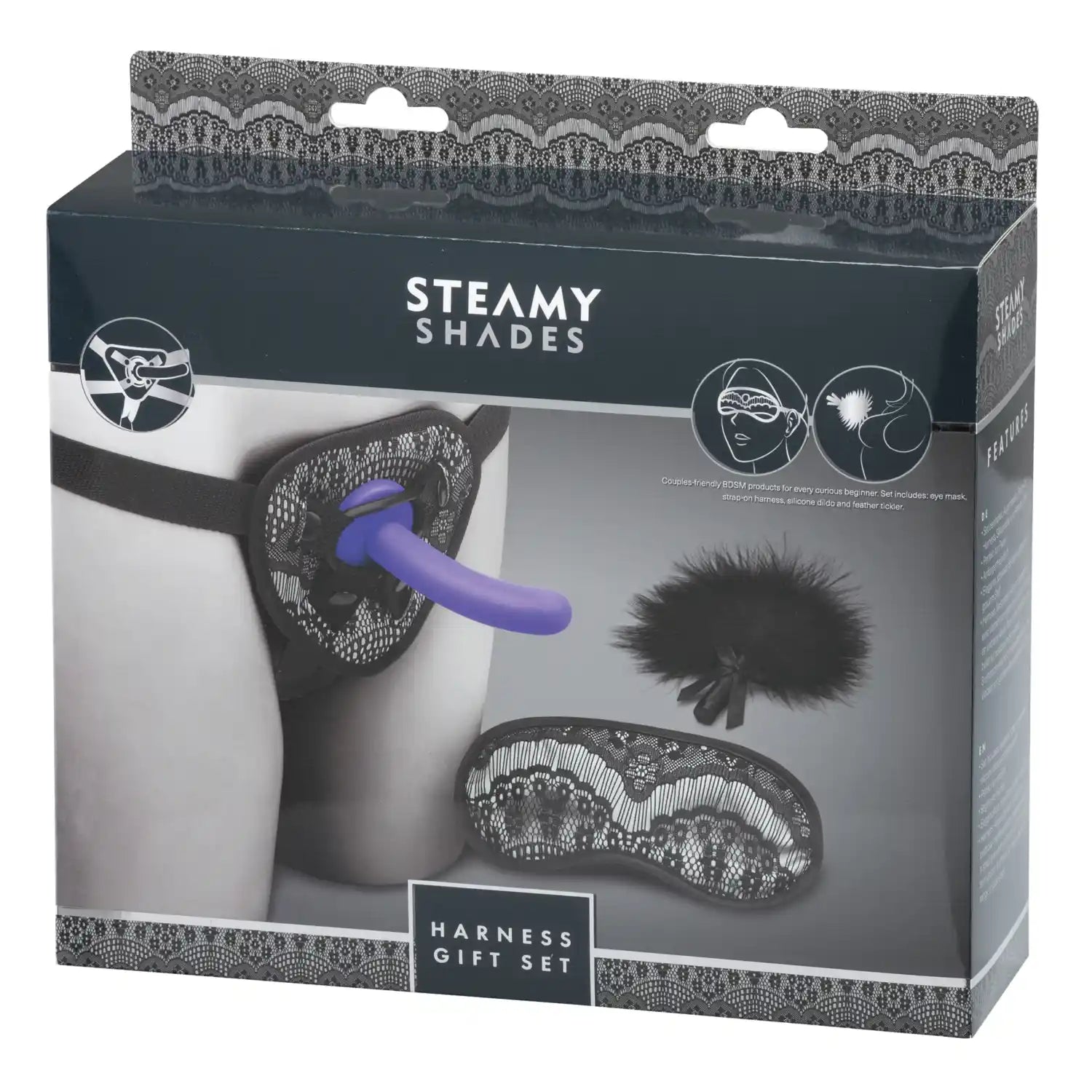 STEAMY SHADES - Strap-on Geschenkset