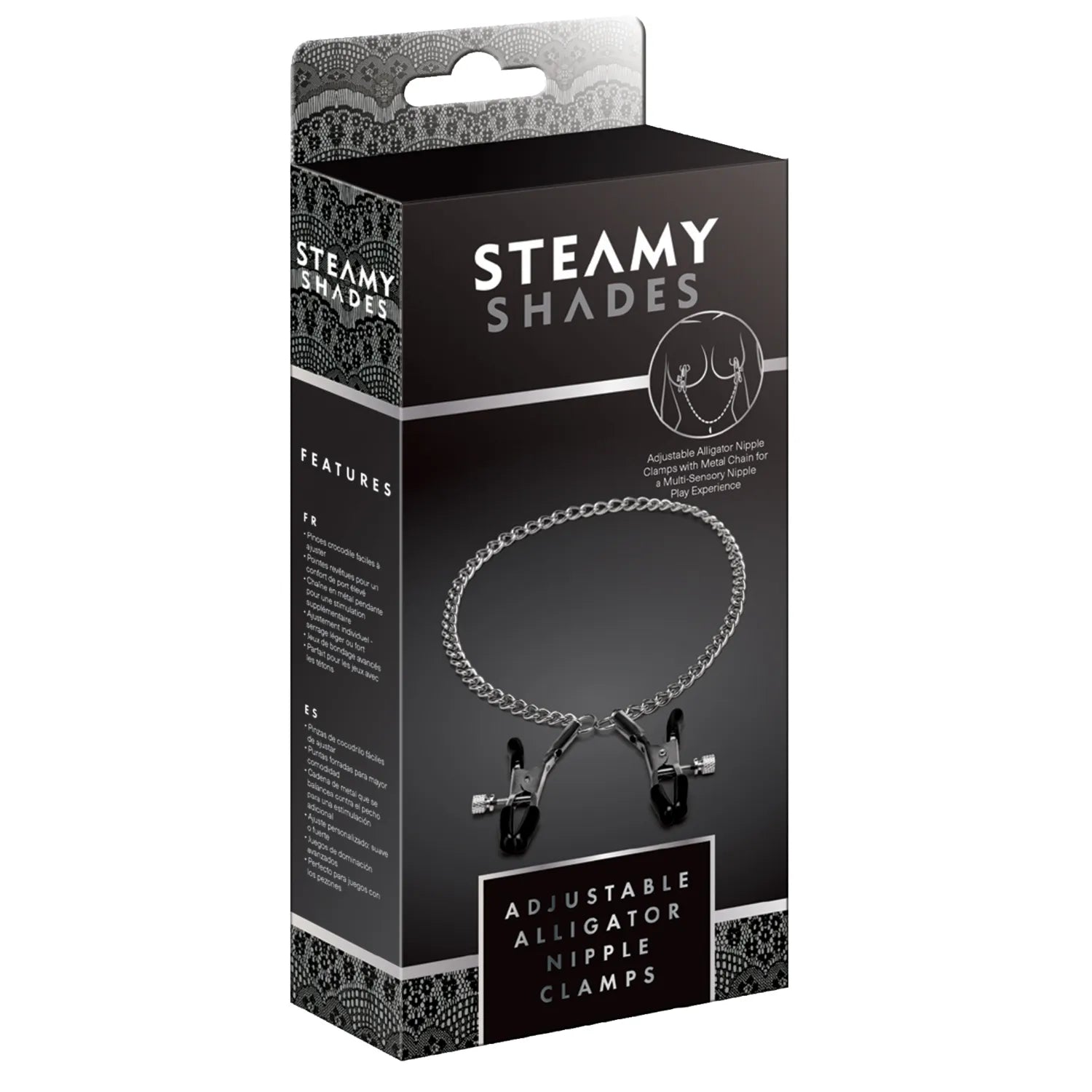 STEAMY SHADES - Verstellbare Alligator-Klammern
