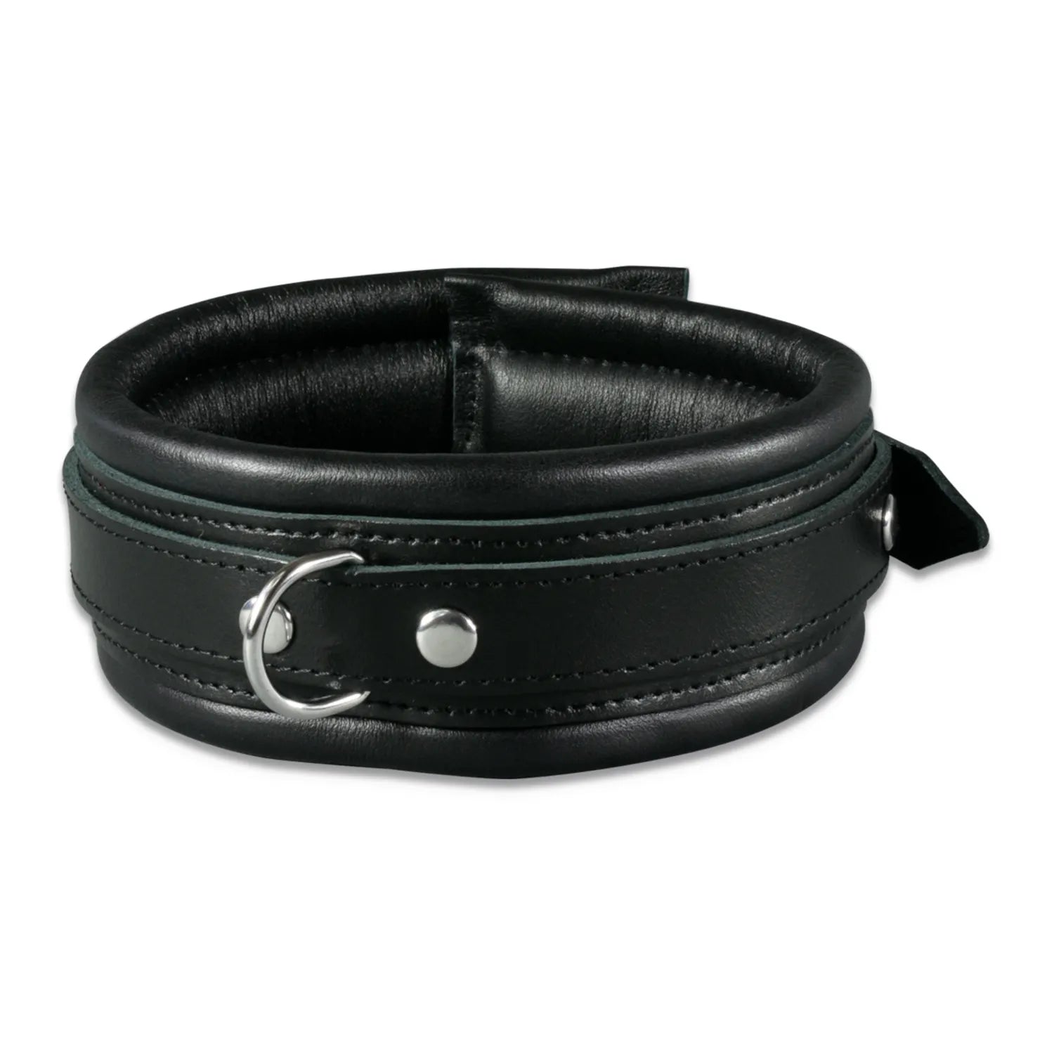 XX-DREAMSTOYS - Leder-Halsfessel schwarz
