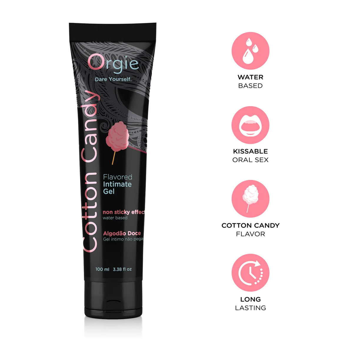 ORGIE - Lube Tube Cotton Candy 100 ml