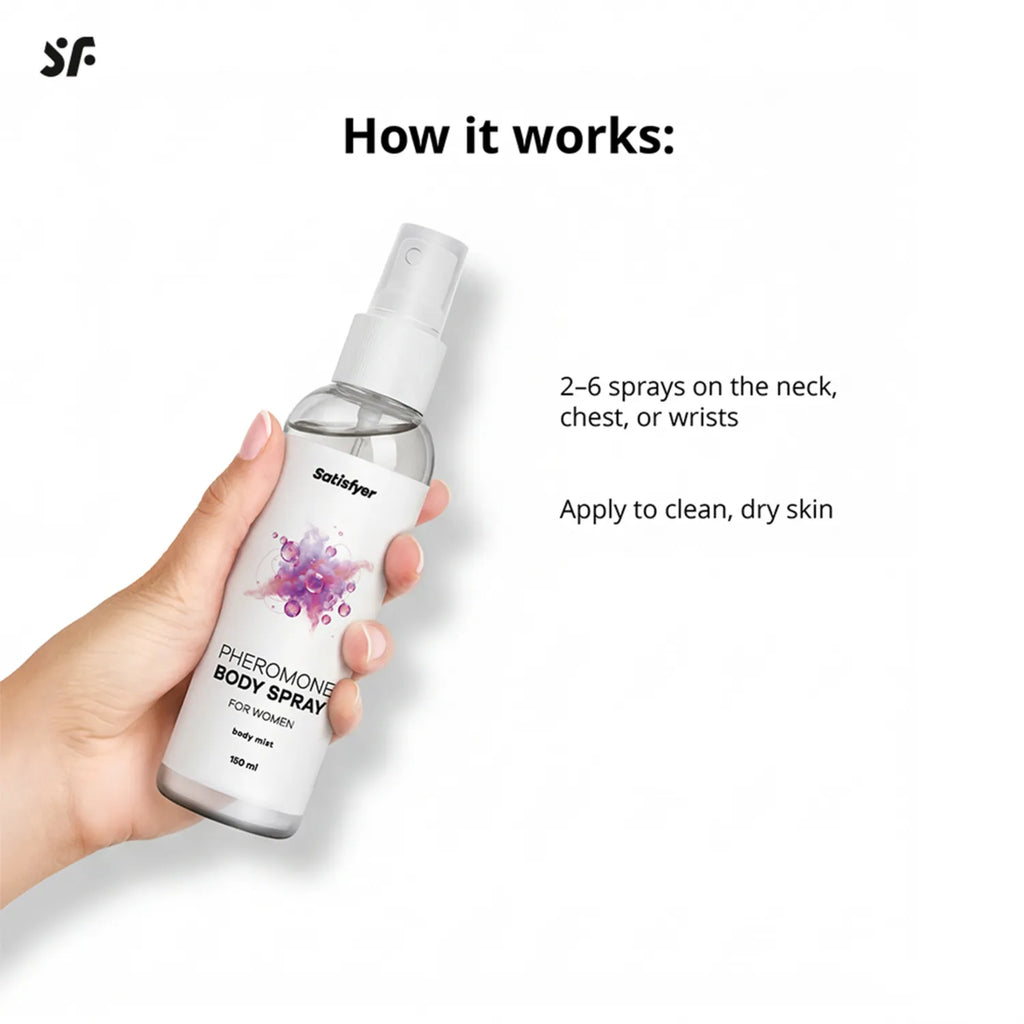 SATISFYER - Pheromones Body Spray Women 150ml