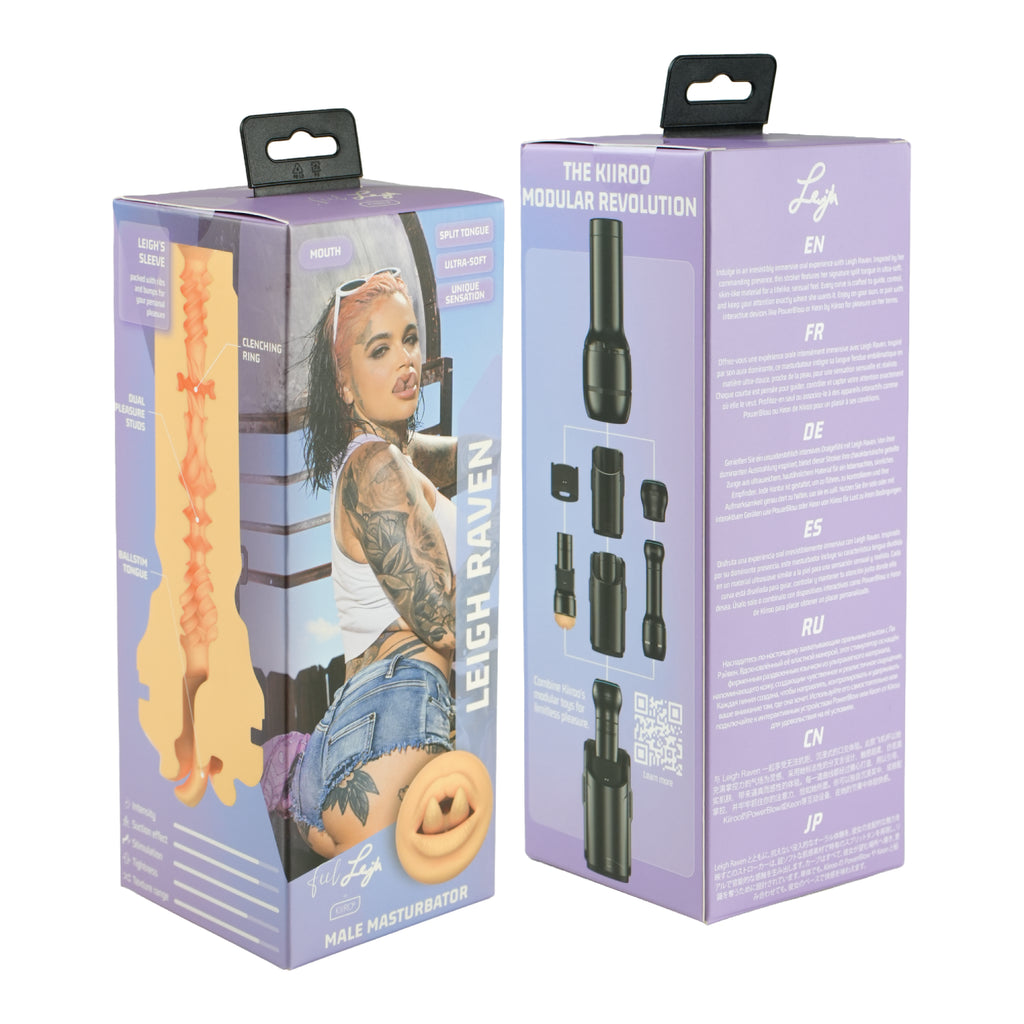 Kiiroo - FeelRaven - Masturbator (Mouth Stroker)
