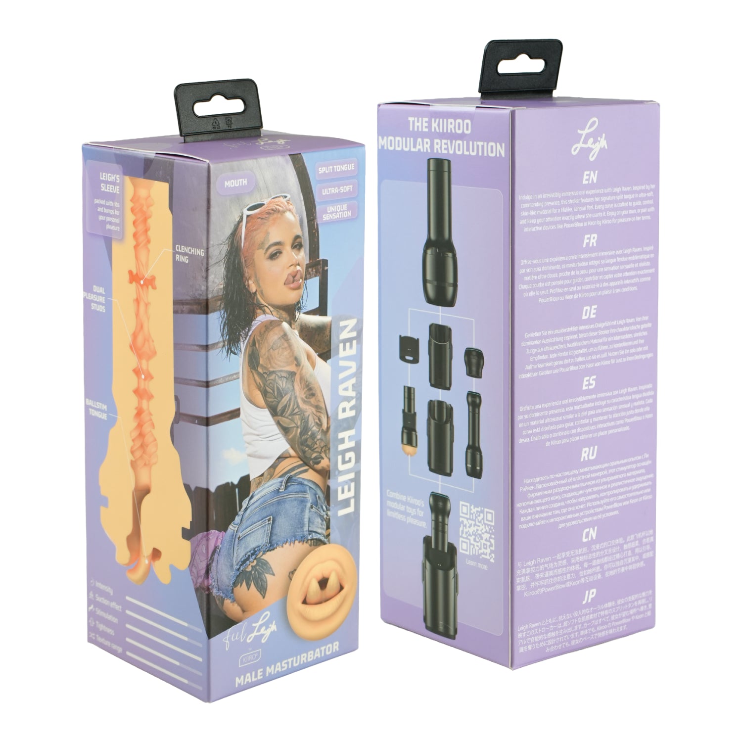 Kiiroo - FeelRaven - Masturbator (Mouth Stroker)