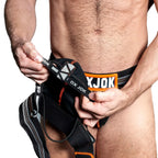 OXJOK™ SLINGJOCK Upthrust Slider Jockstrap Black Iron
