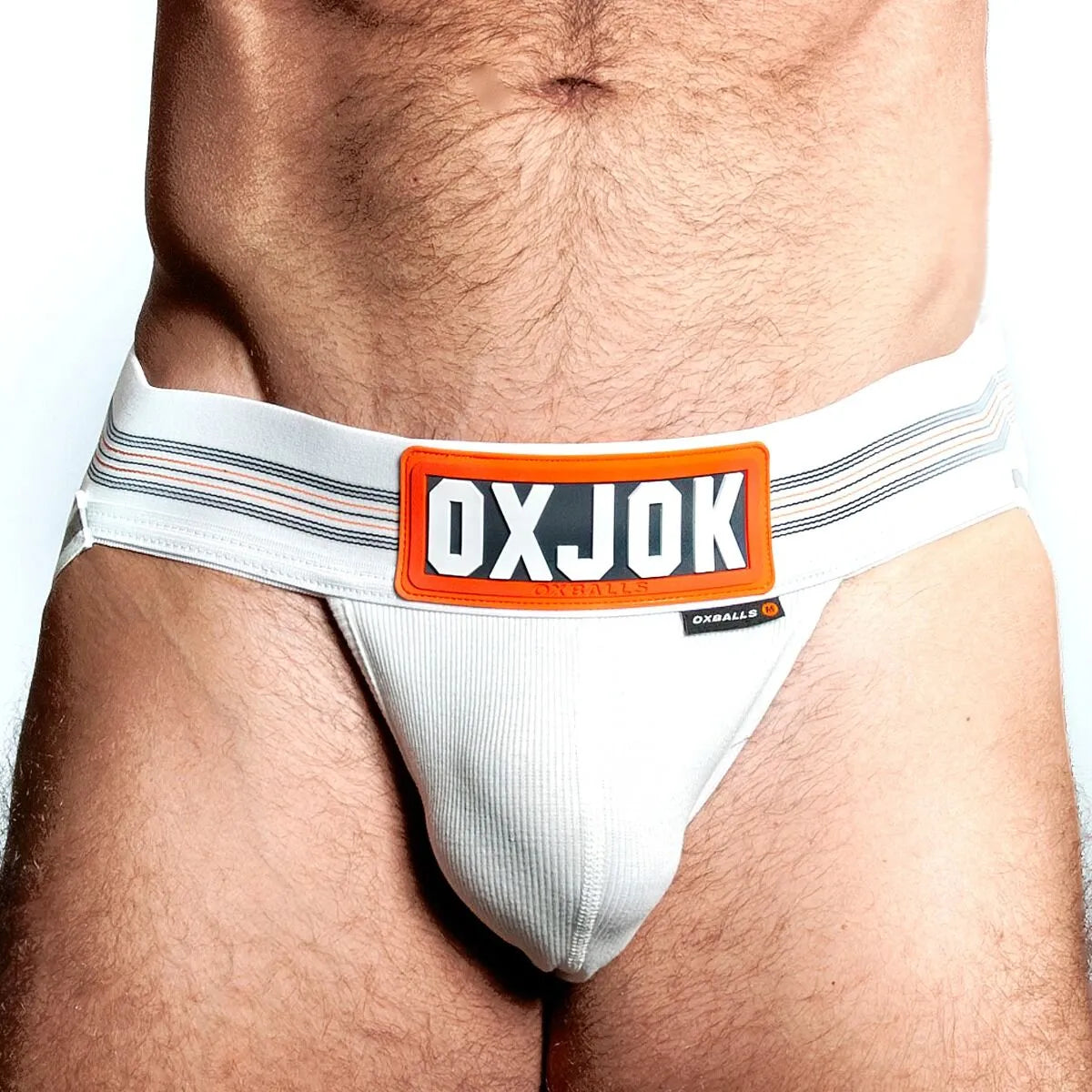 OXJOK™ SLINGJOCK Upthrust Slider Jockstrap White Snow